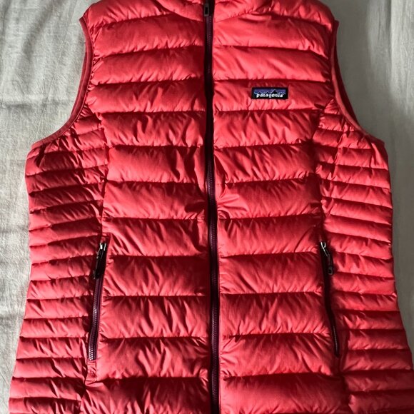 PATAGONIA Women's Down Sweater Vest - Orange - Good Used Condition - Picture 6 of 16